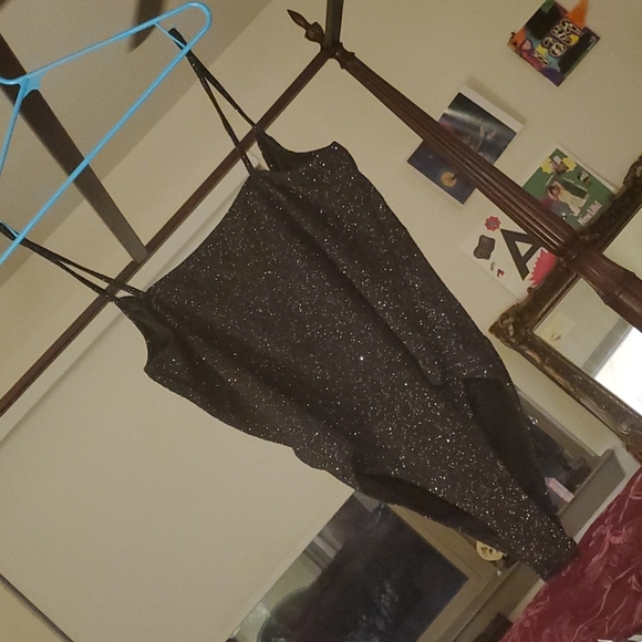 Black glitter bodysuit - Picture 2 of 2